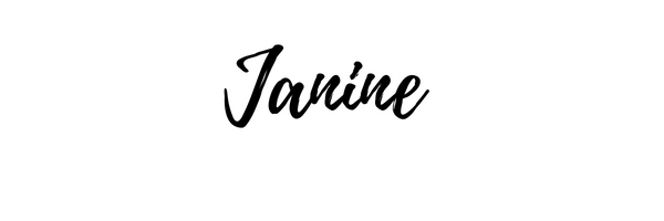 janine's signature