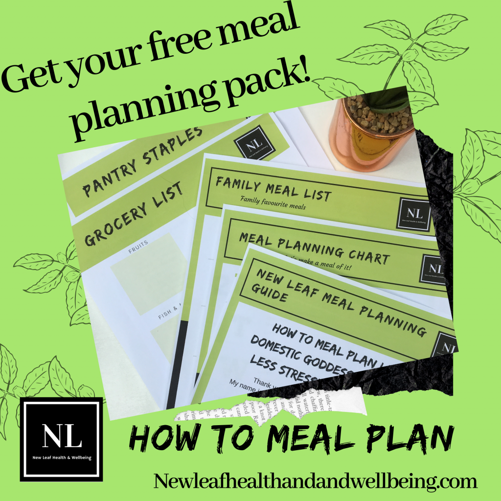 how to meal plan