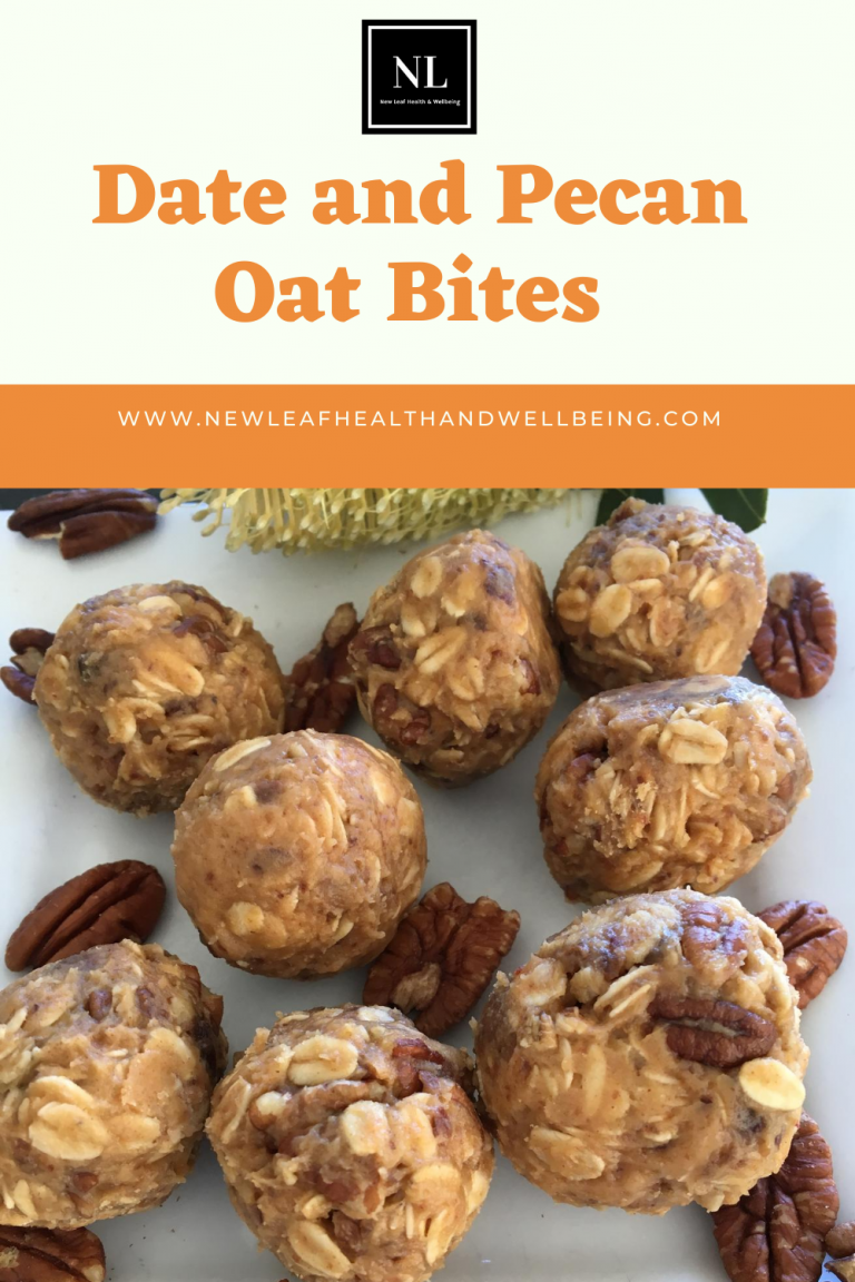 date and pecan oat bites