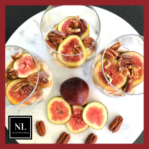 fig raspberry pecan pots