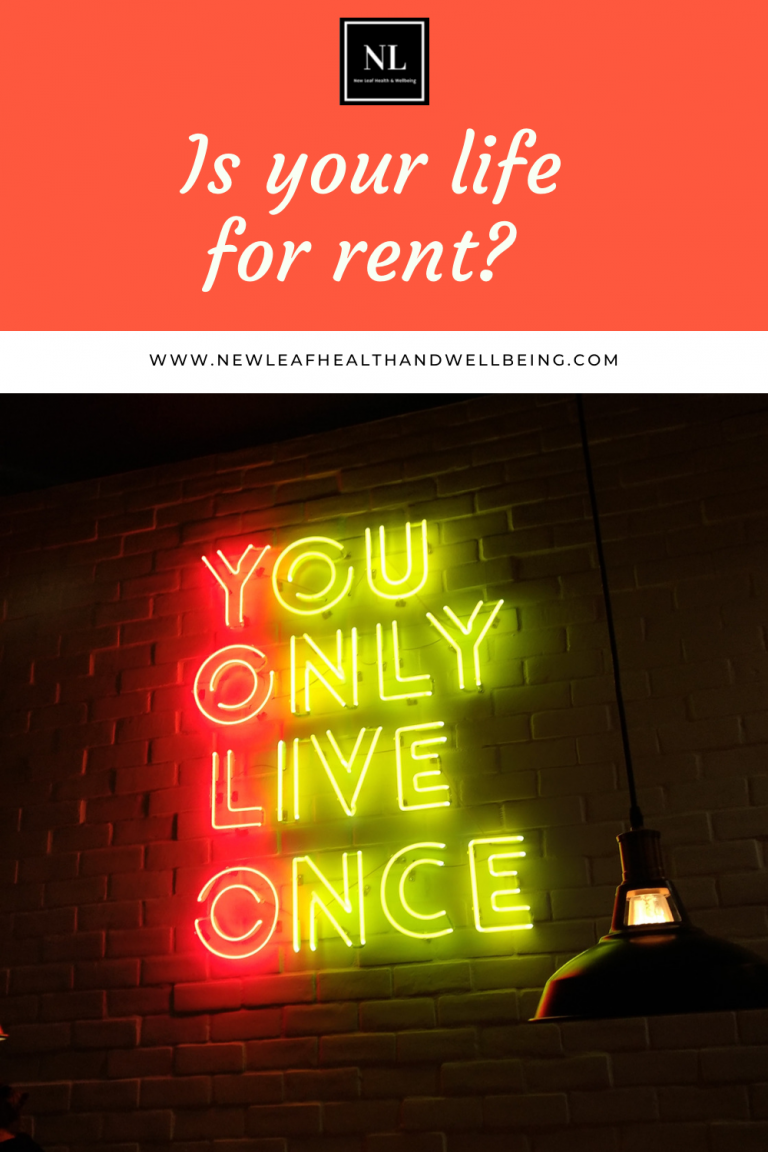 Is your life for rent