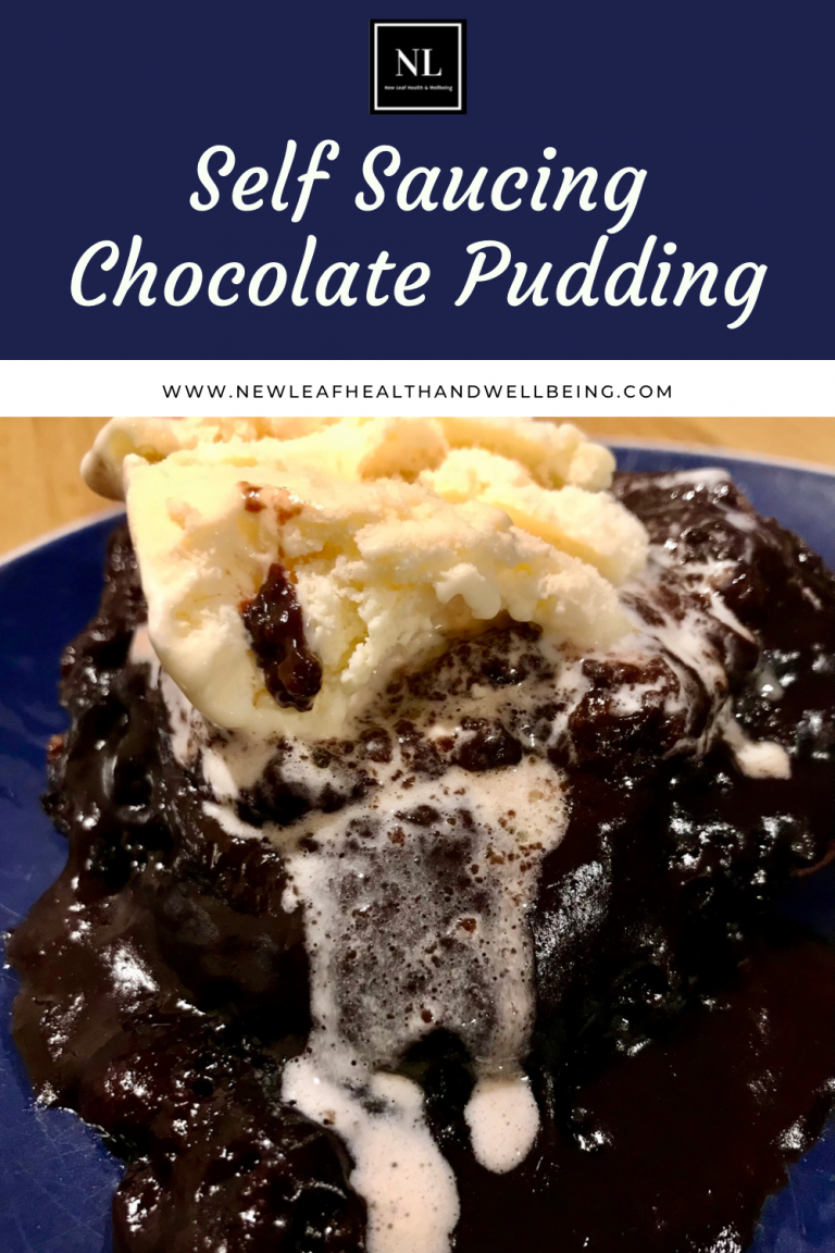 Self Saucing chocolate Pudding
