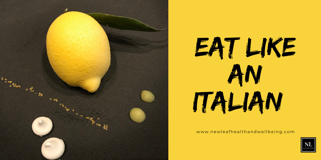 eat like an italian