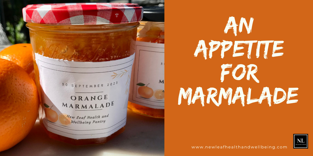an appetite for marmalade