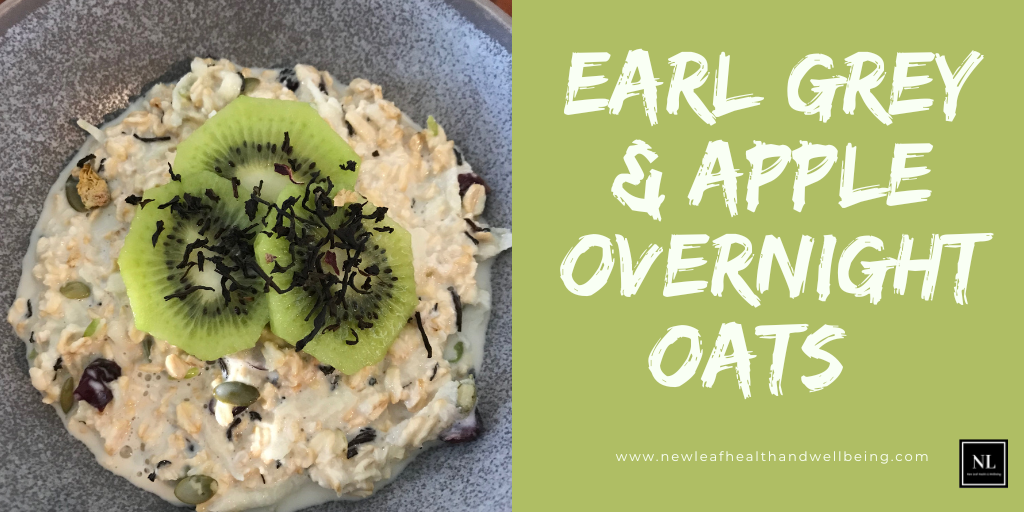 Earl Grey & Apple Overnight Oats